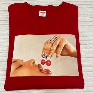 Supreme Cherry Tee (used)